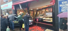 Norfolk taxi crashes through Bean cafe window